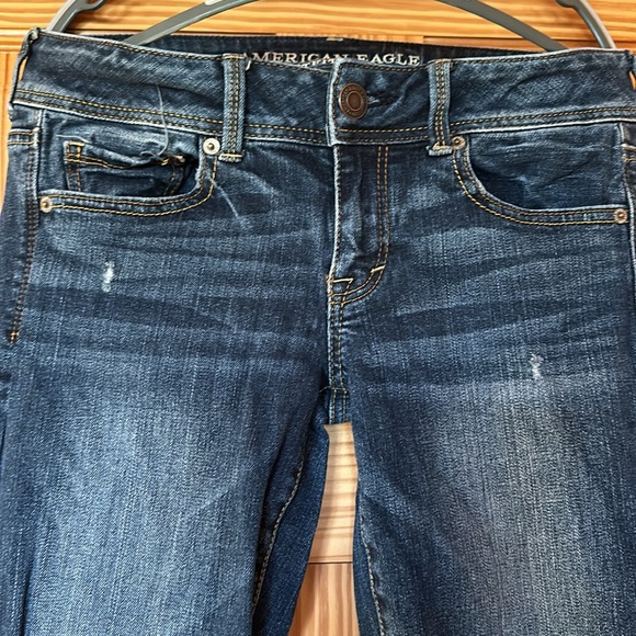 American Eagle Outfitter women’s size 4 kick boot stretch jeans. Ex condition - Picture 2 of 8